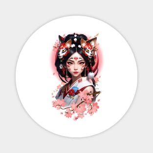 Sakura Geisha Magnet